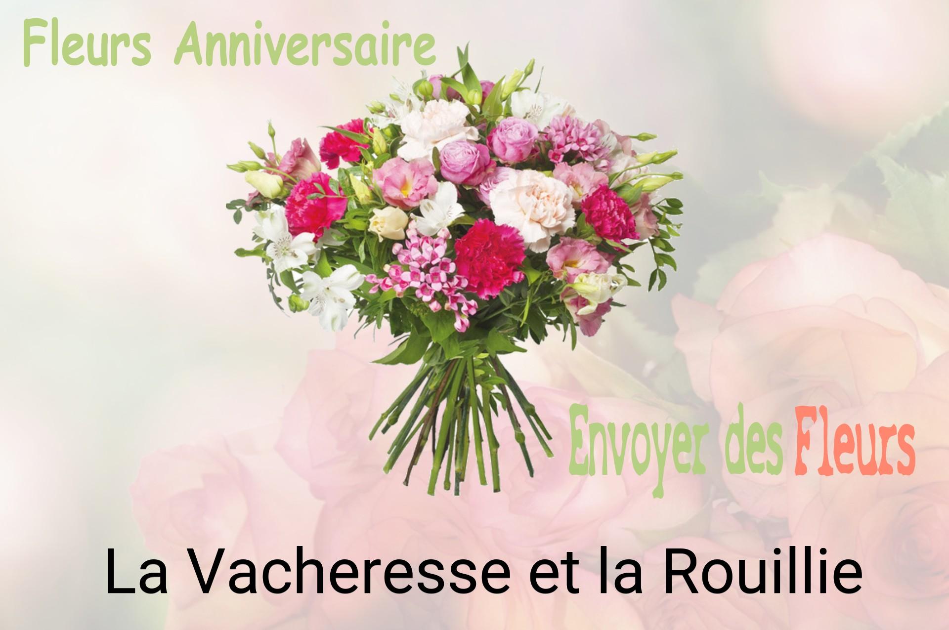 Bouquet de fleurs d’anniversaire livré à La Vacheresse-et-la-Rouillie