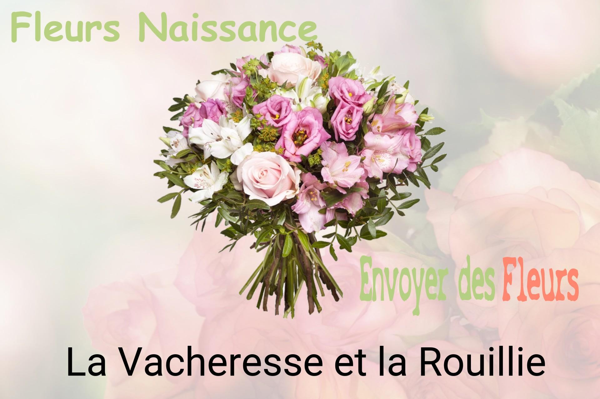 Bouquet de fleurs de naissance livré à La Vacheresse-et-la-Rouillie